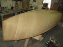 Hull sanded