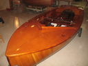 Hull varnished